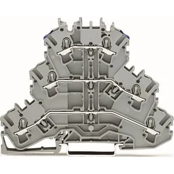 Rozvaděč Svorka WAGO 2002-3203 2,5mm šedá 2002-3203