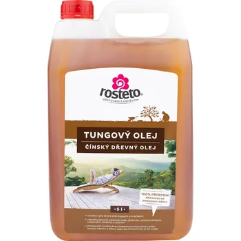 Olej na dřevo Rosteto Olej tungový 5 l