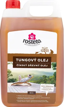 Olej na dřevo Rosteto Olej tungový 5 l