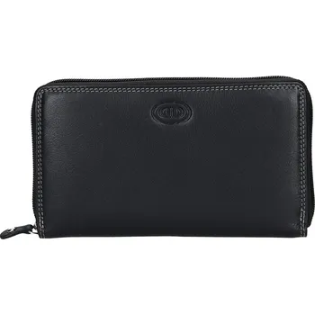 Peněženka Dámská kožená peněženka DD Anekta Nikol - černá