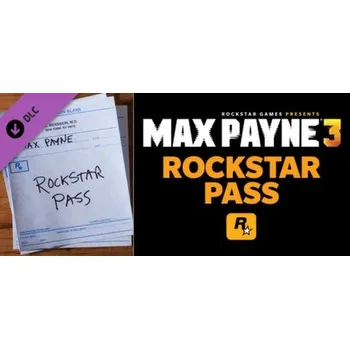 Počítačová hra Max Payne 3 Rockstar Pass (PC) (Steam)