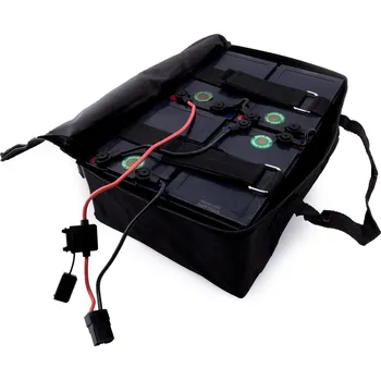 Příslušenství pro elektrokoloběžku Nitro scooters Premium sada 4 olověných baterií 48 V 12 Ah