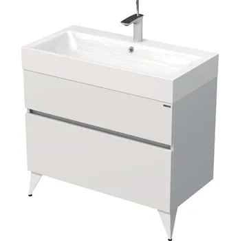 Nábytek Koupelnová skříňka pod umyvadlo Naturel Luxe 90x56x46 cm bílá mat LUXE90BMBU