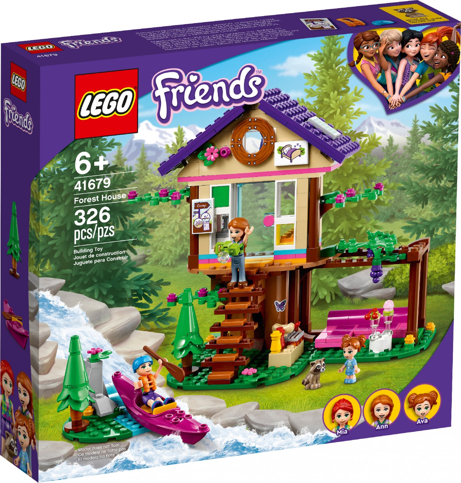 LEGO Friends 41679 Domek V Lese Od 1 099 K Zbozi cz