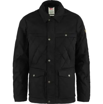 Bunda Fjällräven Övik Wool Padded Jacket M Black - L + doprava zdarma
