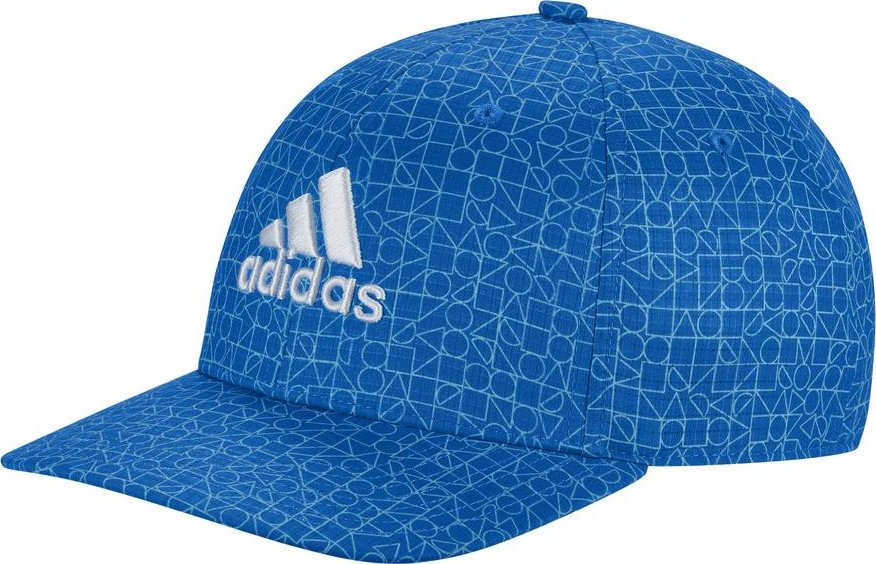 Adidas kšiltovka Tour Print - modrá