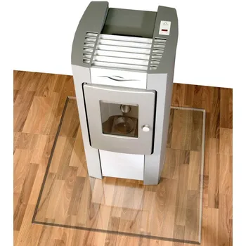 Lienbacher 21.02.898.2 sklo pod kamna 75 x 90 x 0,8 cm