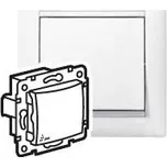 VALENA KŘÍŽOVÝ PŘEPÍNAČ Č.7 IP44 BÍLÁ LEGRAND 770097