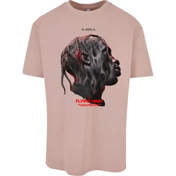 Pánské tričko Flying High Oversize Tee - duskrose XXL
