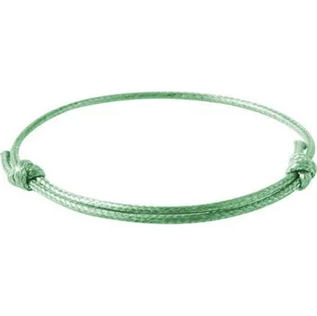Dárková krabička Světle zelená šňůrka na výrobu náramku