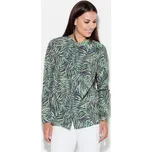 Košile motiv listů K400 Pattern 19 Velikost: S