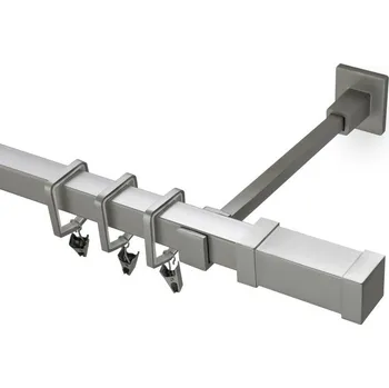 Garnýž Garnýž kovová 130 cm jednořadá 20x20 Zanotti matná stříbrná