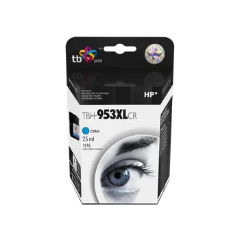 Ink. kazeta TB kompat. s HP OJ 8710, Cyan, ref