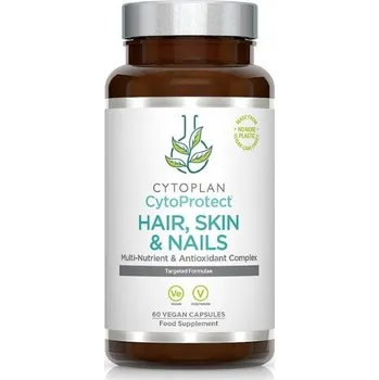 Přírodní produkt Cytoplan CytoProtect komplex pro vlasy, kůži a nehty 60 cps.