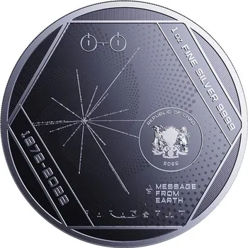 Pressburg Mint Pioneer Plaque 2022 stříbrná mince 31,1 g