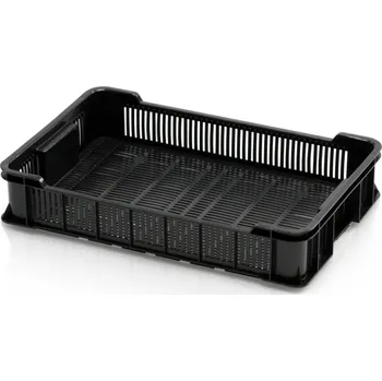 Přepravka na jídlo Přepravka ovoce - zelenina, 60 x 40 x 11,6 cm, regranulát