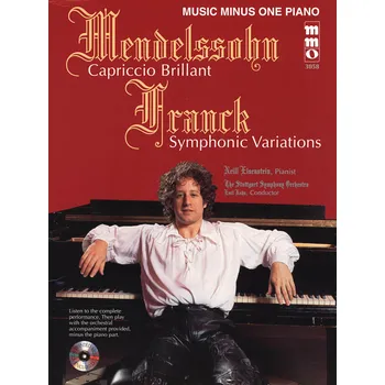 Capriccio Brilliant - Variations Symphoniques - Music Minus One Piano - noty na klavr 994442