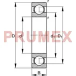 EZO MR 85 kuličkové ložisko