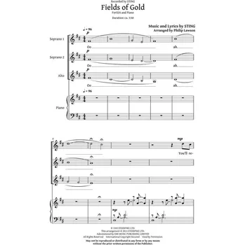 Fields of Gold - pro sbor SSA 977576