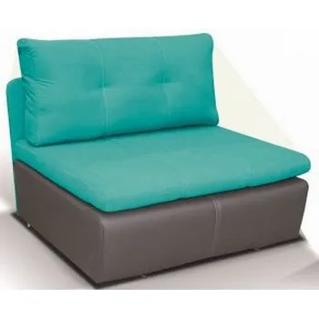 Křeslo Rito rozkládací křeslo modré/šedé