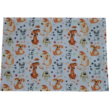 Papírový ubrousek Šatoli.cz Bavlněný ubrousek pod svačinu Pejsci