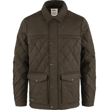 Bunda Fjällräven Övik Wool Padded Jacket M Dark Olive - XXL + doprava zdarma