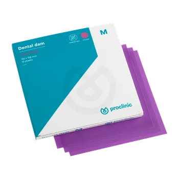 Proclinic Kofferdam folie, medium, bez latexu, 15 ks