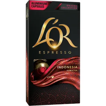Recenze L'OR Nespresso Espresso Indonesia Sumatra 10 ks