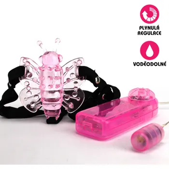 Vibrátor VšeNaSex.cz Vibrační motýlek Butterfly