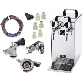 Chladicí zařízení na pivo LINDR.CZ Lindr kontakt 40/kprofi NEW 3x naražeč (bajonet, plochý, kombi)