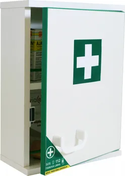 Lékárnička Traiva Lékárnička na zeď dřevěná 24 x 32,5 x 11 cm
