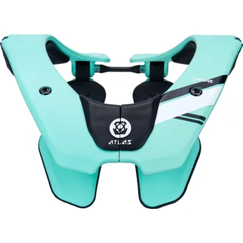 Motocyklový chránič hrudi a pátěře Chránič krční páteře prodigy, atlas - canada dětské (tyrkysová)