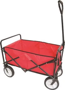 Zahradní vozík Praktik vozík skládací PVC červený