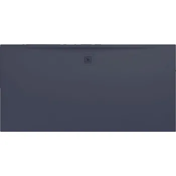 Sprchová vanička Laufen Pro - vanička obdélníková 200x100 s odtokem na delší straně, Marbond antracit H2119570780001