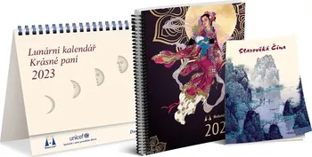 Kalendář Nakladatelství Krásná paní Žofie Kanyzová Lunární kalendář s publikací 2023