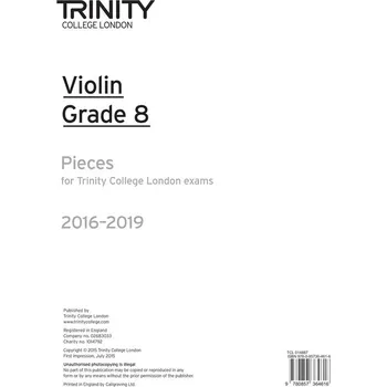 Housle Violin Exam Pieces - Grade 8 - pro housle 1296319