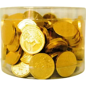 Čokoláda Čokoládové mince v dóze 450 g