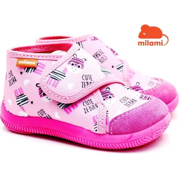 Chlapecké bačkory MILAMI 225-10zeb10 Dívčí bačkory Velikost: 23