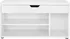 Botník SONGMICS Botník se sedátkem 80 x 44 cm bílý