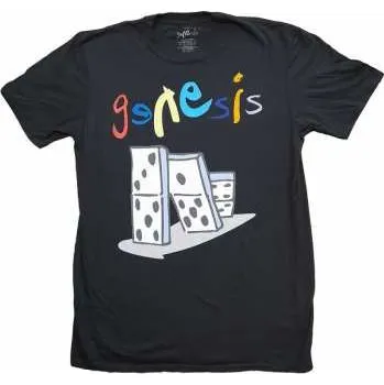 Pánské oblečení Merch Genesis: Tričko Back Print XXL