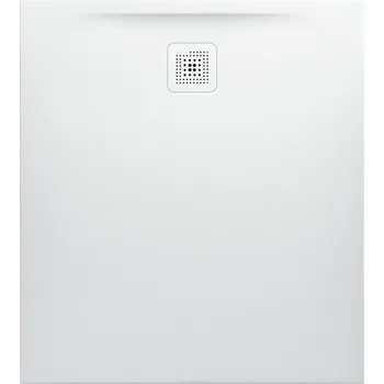 Sprchová vanička Laufen Pro - vanička obdélníková 90x80 s odtokem na delší straně, Marbond černá H2149500800001