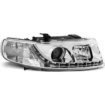 Přední světlomet TUNING-TEC Přední světla Seat Leon/Toledo 99-04 - chrom
