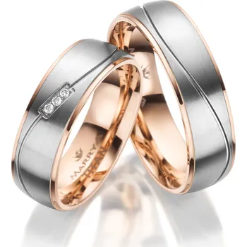 Prsten Zlatnictví Helios Titanové snubní prsteny TI-24