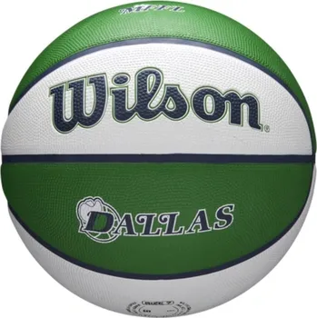 Fotbalový míč Míč Wilson NBA TEAM CITY EDITION BASKETBALL DALLAS MAVERICKS wz4004007xb7 Velikost 7