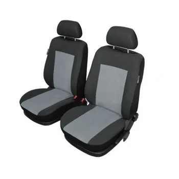 Potah sedadla Sixtol Stuttgart autopotahy na přední sedadla šedé/černé