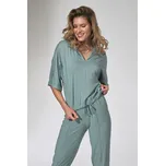 Mátově zelená blůza M744 mint Velikost: S/M