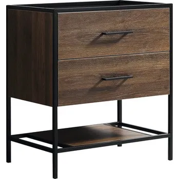 Koupelnový nábytek Koupelnová skříňka pod umyvadlo Differnz Industrial ořech 75 x 82 x 46 cm 36.011.83