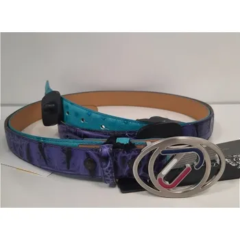 Opasek Ian Poulter W pásek s přezkou Luxe - fialový L