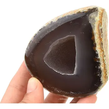 Přírodní kámen Achát přírodní geoda 296g