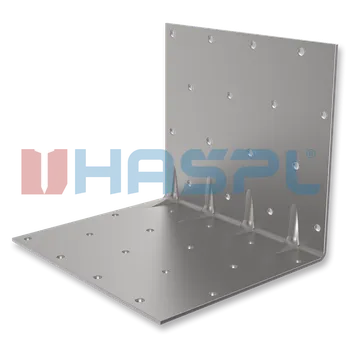 Tesařské kování Tesařský úhelník 90° Typ5 Prolis 30x70x70x1,5 mm žárový zinek